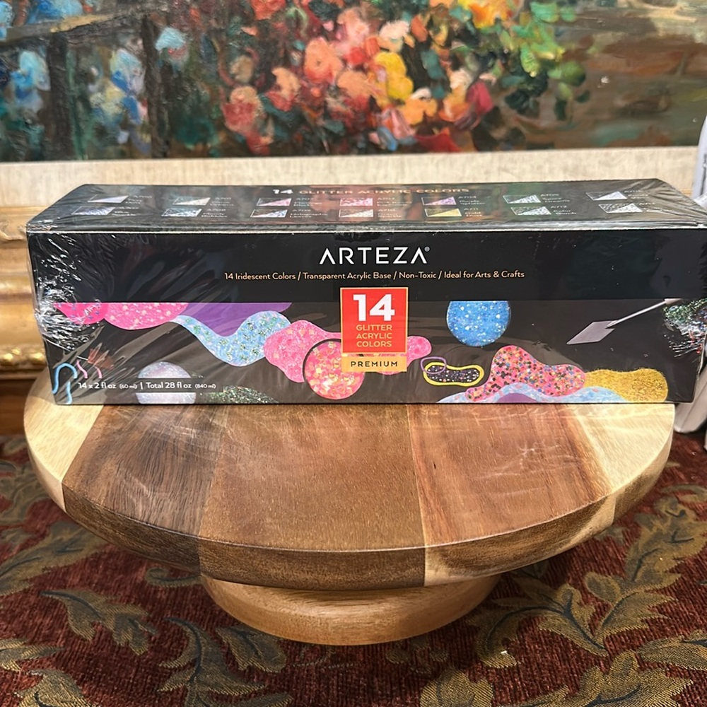 Arteza Glitter Acrylic Paints